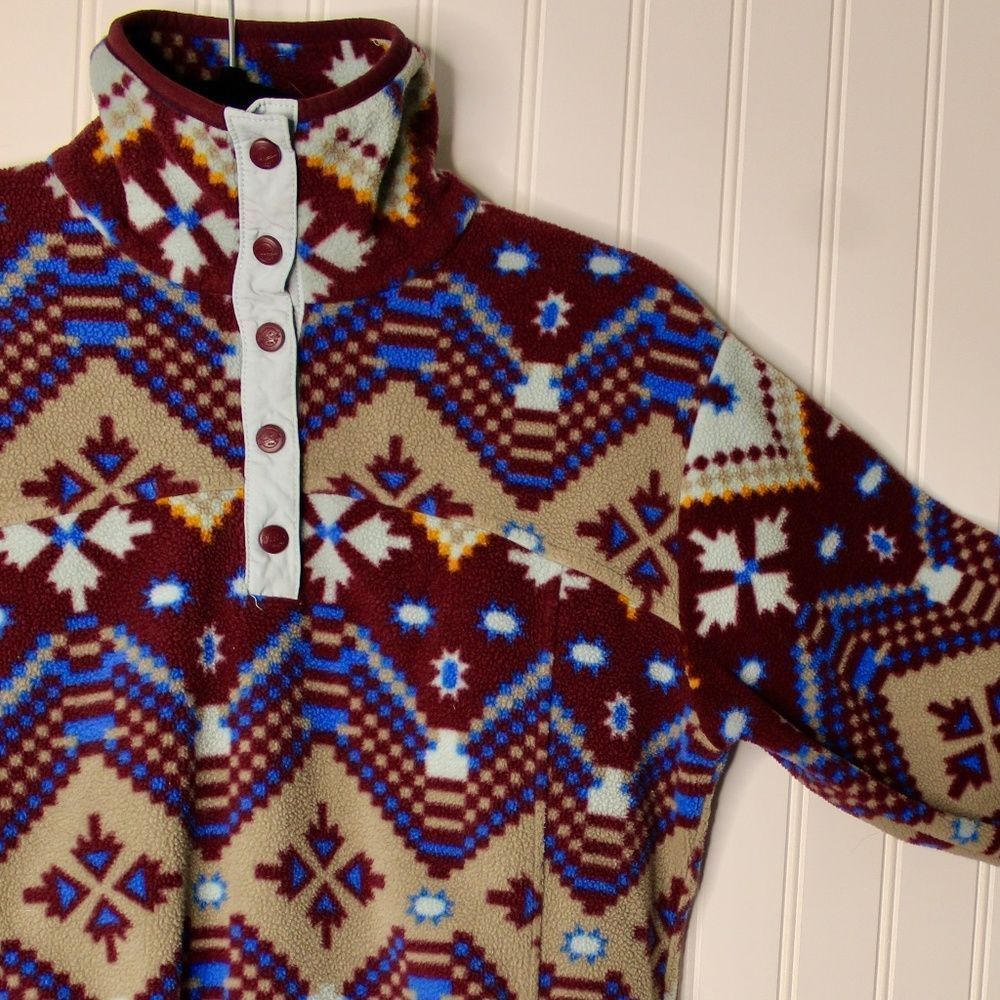 Woolrich Snap Pullover Fleece